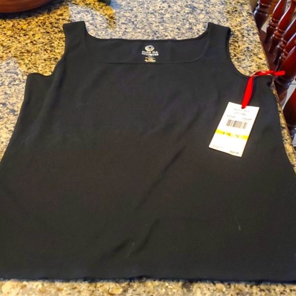 Ruby Rd. Black Tank Top - Picture 2 of 6